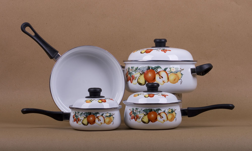 7 pcs Cookware Set Belly
