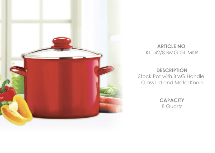 8 qt Stock Pot KI-142-8