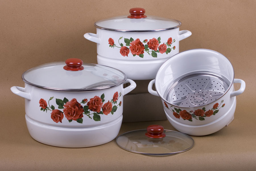 Stock Pot with Steamer