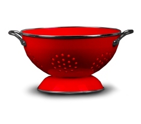 Colander Without Cover + Metal Handle